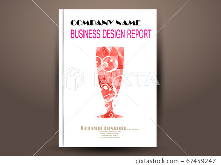 Cover Design template, annual report cover, flyer, 67459247