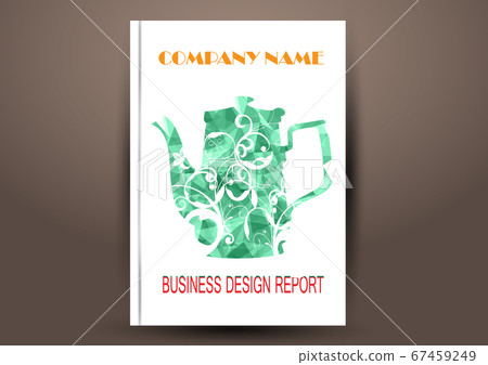 Cover Design template, annual report cover, flyer, 67459249