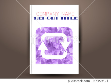 Cover Design template, annual report cover, flyer, 67459321