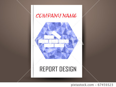 Cover Design template, annual report cover, flyer, 67459323