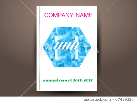 Cover Design template, annual report cover, flyer, 67459325