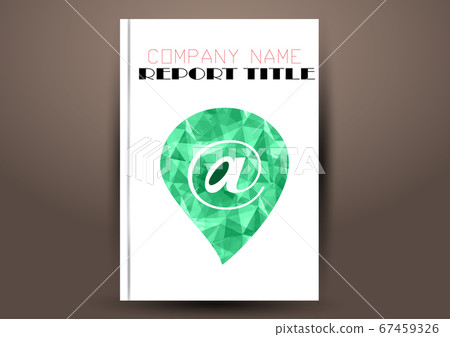 Cover Design template, annual report cover, flyer, 67459326