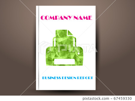 Cover Design template, annual report cover, flyer, 67459330