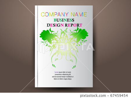 Cover Design template, annual report cover, flyer, 67459454