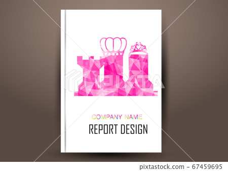 Cover Design template, annual report cover, flyer, 67459695