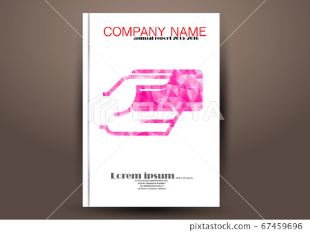 Cover Design template, annual report cover, flyer, 67459696
