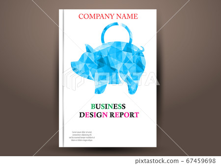 Cover Design template, annual report cover, flyer, 67459698