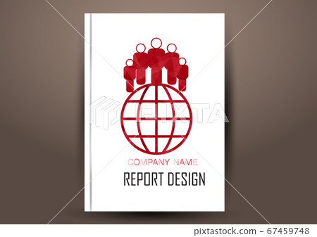 Cover Design template, annual report cover, flyer, 67459748