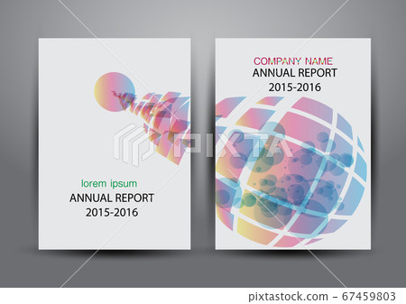 Cover Design template, annual report cover, flyer, 67459803