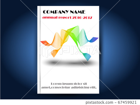 Cover Design template, annual report cover, flyer, 67459921