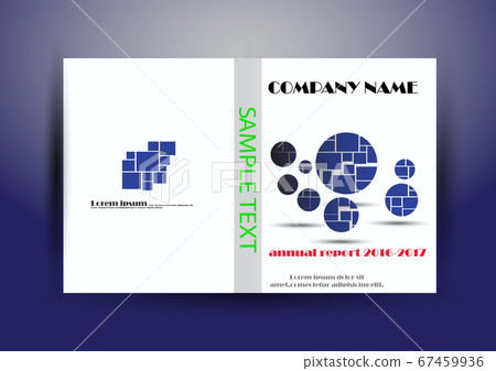 Cover Design template, annual report cover, flyer, 67459936