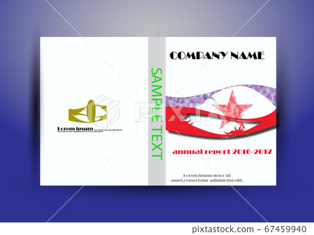 Cover Design template, annual report cover, flyer, 67459940