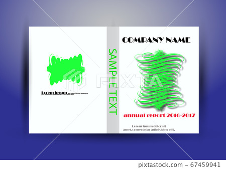 Cover Design template, annual report cover, flyer, 67459941