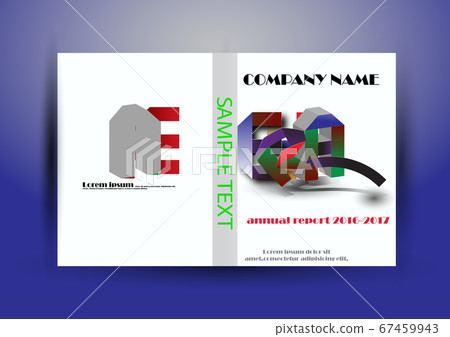 Cover Design template, annual report cover, flyer, 67459943