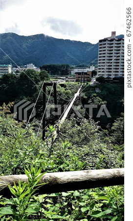 The Nikko/Kinu Tateiwa Large Suspension Bridge overlooking the promenade is a suspension bridge exclusively for sidewalks with a superb view The Nikko/Kinu Tateiwa Large Suspension Bridge overlooking the promenade is a suspension bridge exclusively for sidewalks with a superb view 67462566