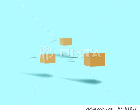 Sending luggage, receiving luggage, delivery, express delivery, cardboard box, etc. 67462818