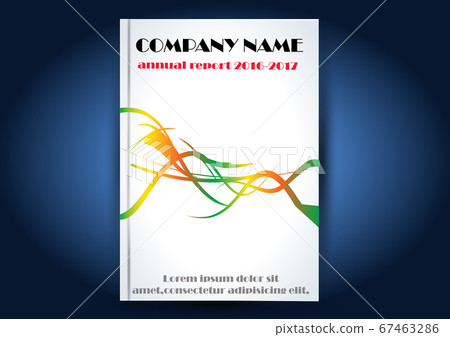 Cover Design template, annual report cover, flyer, 67463286