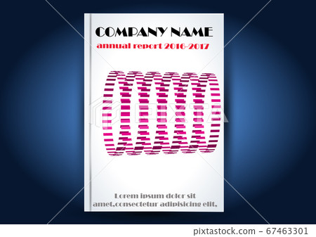 Cover Design template, annual report cover, flyer, 67463301