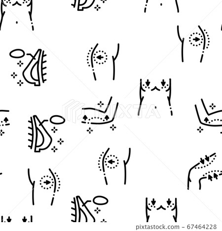 Plastic Surgery Clinic Seamless Pattern Vector Plastic Surgery Clinic Seamless Pattern Vector 67464228