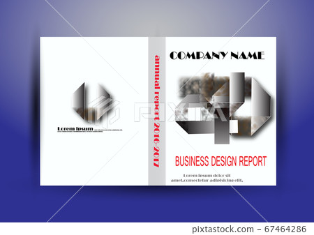Cover Design template, annual report cover, flyer, 67464286