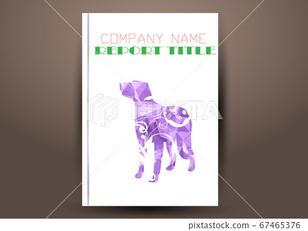 Cover Design template, annual report cover, flyer, 67465376