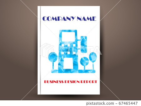 Cover Design template, annual report cover, flyer, 67465447