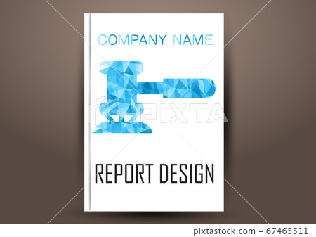Cover Design template, annual report cover, flyer, 67465511
