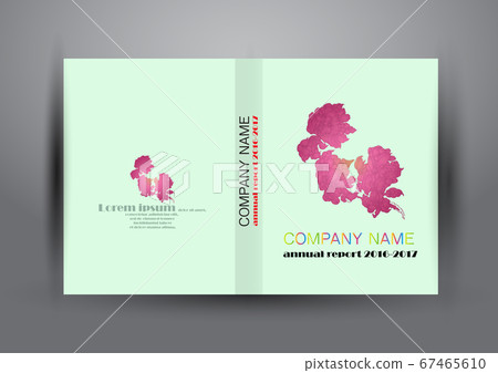 Cover Design template, annual report cover, flyer, 67465610