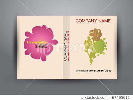 Cover Design template, annual report cover, flyer, 67465611