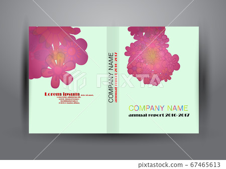 Cover Design template, annual report cover, flyer, 67465613