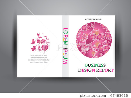Cover Design template, annual report cover, flyer, 67465616