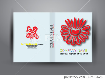 Cover Design template, annual report cover, flyer, 67465626