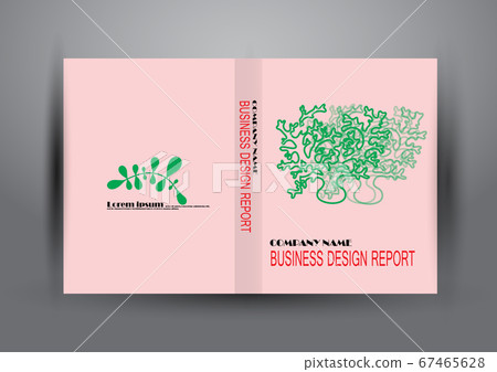 Cover Design template, annual report cover, flyer, 67465628