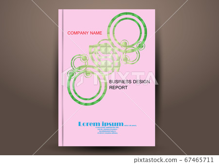 Cover Design template, annual report cover, flyer, 67465711
