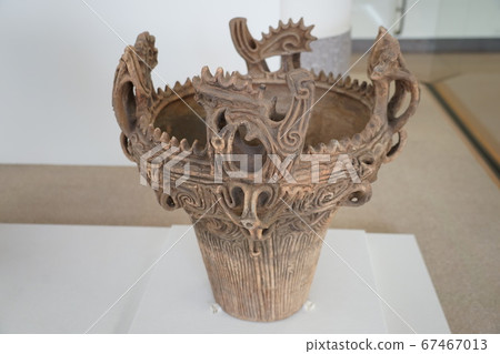 Jomon style pottery Jomon style pottery 67467013