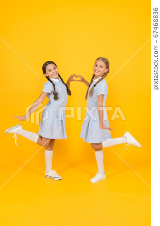 sisterhood love. children in vintage style. old sisterhood love. children in vintage style. old 67468836