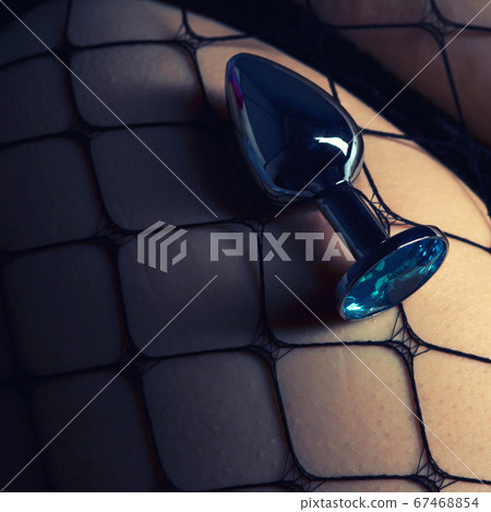 Close-up of anal plug sexy device with blue - Stock Photo [67468854] - PIXTA