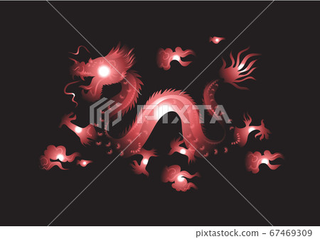 Chinese New Year greeting card of year vector Chinese New Year greeting card of year vector 67469309