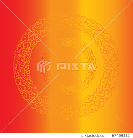 Chinese New Year greeting card of year vector Chinese New Year greeting card of year vector 67469311