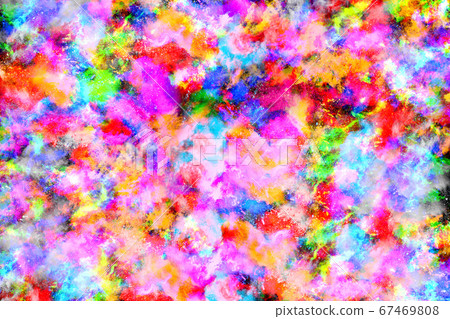 abstract colored dust explosion on a black background.abstract powder splatted background,Freeze motion of color powder exploding/throwing color powder, multicolored glitter texture. 67469808