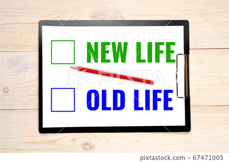 new life old life choice concept, select from two new life old life choice concept, select from two 67471005