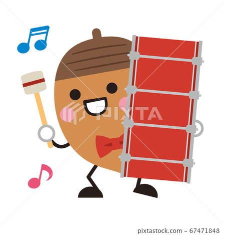 Otaiko Acorn Acorn Music Presentation Concert Concert Musical Instrument Illustration Otaiko Acorn Acorn Music Presentation Concert Concert Musical Instrument Illustration 67471848