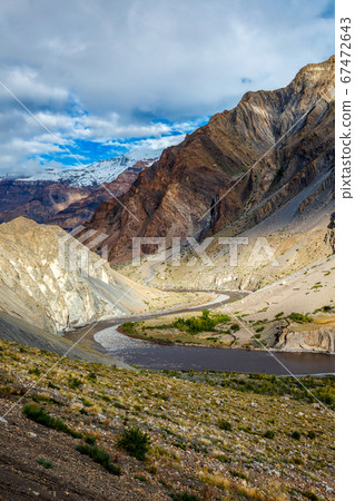 Spiti Valley in Himalayas, Himachal Pradesh, India 67472643