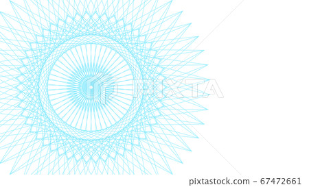 CG line A large number of star shapes that spread in a circle 67472661