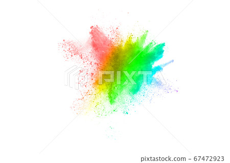 abstract powder splatted background. Colorful powder explosion on white background. Colored cloud. Colorful dust explode. Paint Holi. abstract powder splatted background. Colorful powder explosion on white background. Colored cloud. Colorful dust explode. Paint Holi. 67472923