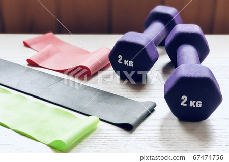 Diet Training Dumbbell Tube Band 4 Diet Training Dumbbell Tube Band 4 67474756