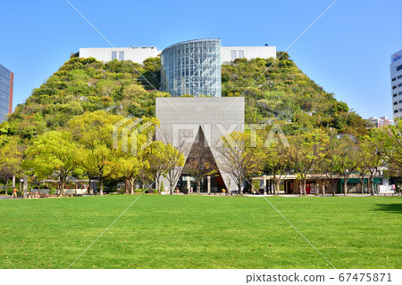 福岡天神中央公園對面屋頂綠化福岡市 福岡天神中央公園對面屋頂綠化福岡市 67475871