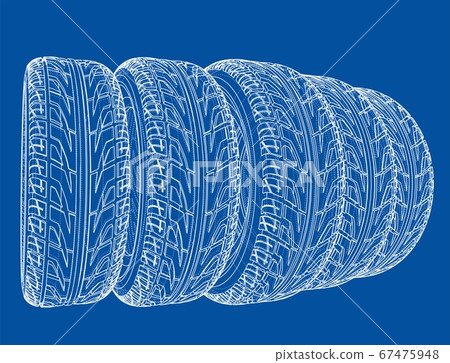 Car tires concept 67475948