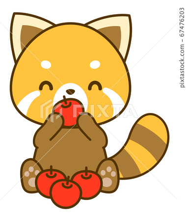 小熊貓吃矢量圖 小熊貓吃矢量圖 67476203