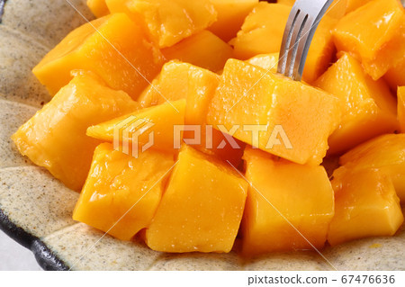 Mango on a Fork